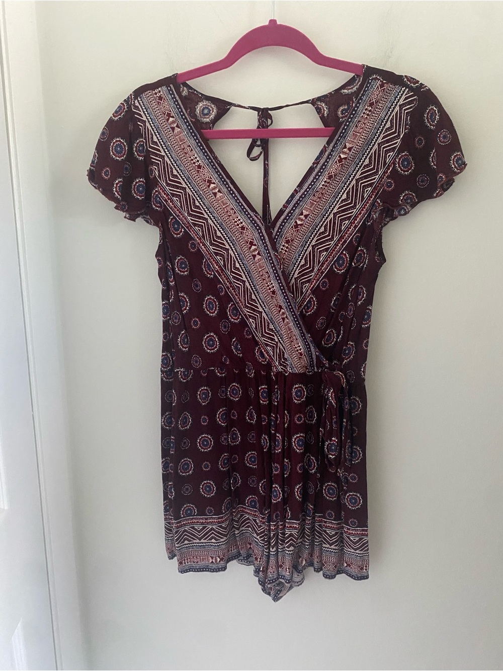 Xhilaration Boho Wrap-Style Romper
